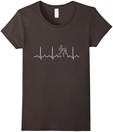 Women's Muay Thai Heartbeat T-shirt Medium Asphalt