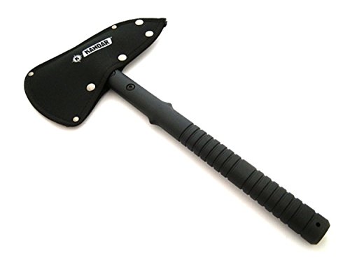 OS4YOU 40cm Black Tactical Tomahawk Typ M-48 - Jagd - Camping - Angel - Outdoor - Survival - Busch - Axt - Beil - Messer – Bild 8