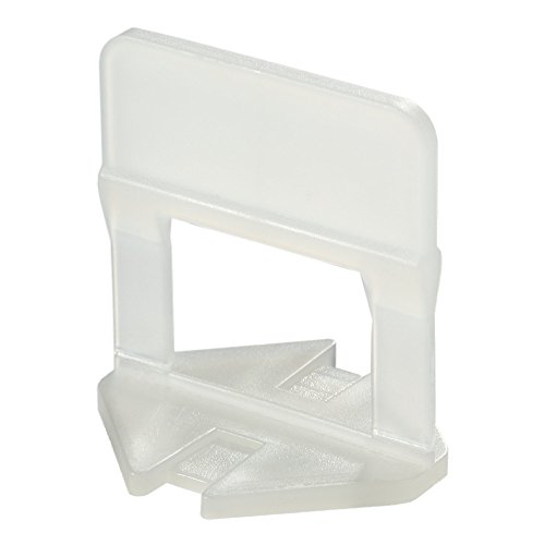 Tile leveling clips, Joint 1,5 mm, tile 1/8 up to 1/2 in. thick, Bag of 300 pcs, best Pro-level