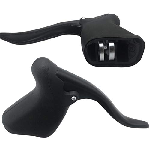 YouCY 1 Pair Bent Brake Lever Bike Brake Lever Aluminum Alloy Bicycle Brake Lever for Road Bike Bicycle Brake Handlebar