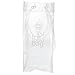 Akak Store 1 Pcs Portable Collapsible Clear Transparent PVC Ice Bag Champagne Wine Pouch Cooler Bag with Handle