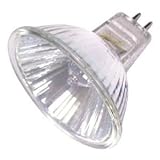 Ushio BC1286 1000004 - 20W Halogen Light Bulb - MR16 - Eurostar - BAB Wide Flood - Glass Face - 5,000 Life Hours - 600 Candlepower - 12V