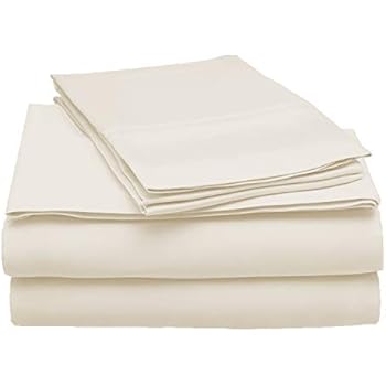 Superior 100% Modal 4-Piece Solid Sheet Set, King, Ivory