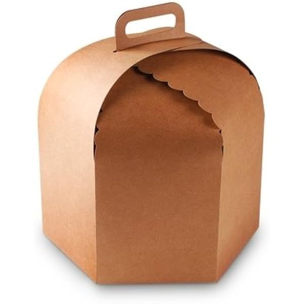 Selfpackaging Caja para Tartas y panettones. Pack de 25 Unidades - L: Amazon.es: Hogar