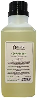 500ml Grapeseed oil - vitis vinifera