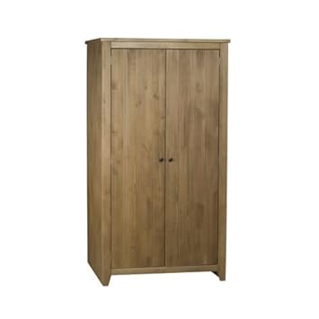 Havana Bedroom Wardrobe Pine 2 Door Freestanding Wardrobe