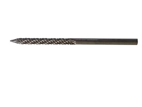 Hazole TCC02 Tire Repair Carbide Cutter-Drill-Reamer Automobile Car Tool 1/8" 3×30×60mm Stiffiness 92