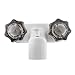 Dura Faucet DF-SA110S-WT RV Tub & Shower Faucet Valve Diverter with Smoked Acrylic Knobs (White)
