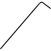 Hex Key, Tip Size 3/64 in., PK10