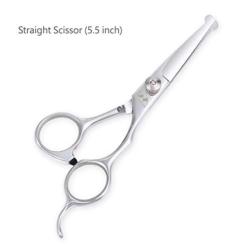 Dog Grooming Scissors Kit with Round Tip, Set of 5 Cat Dog Scissors