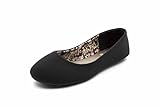 Charles Albert Women's Basic Canvas Slip On Ballet Flats