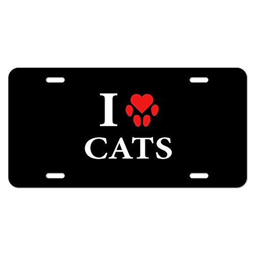 Cat License Plates Kritters in the Mailbox Cat License Plate