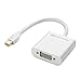 Cable Matters Mini DisplayPort to VGA Adapter (Mini DP to VGA) in White - Thunderbolt and Thunderbolt 2 Port Compatible