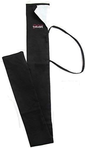 Nws Nihontō Japanese Shihan TRAINING BOKKEN Sword Aikido Carry Case Japanese Samurai Sword Katana CLOTH Sword Bag Carrying Case Warriors Black