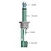 Ancable 10-Pack TS Mono Male Plug 1/8