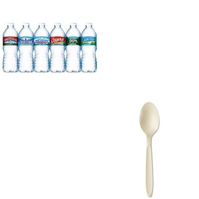 KITNLE101243SLORSAT - Value Kit - Solo Reliance Mediumweight Cutlery (SLORSAT) and Nestle Bottled Spring Water (NLE101243)