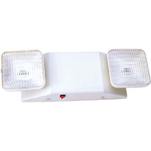 THERMOPLASTIC (ADJUSTABLE) EMERGENCY LIGHT, LOW PROFILE, 90 MIN., 120