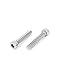 0.8mm Pitch M5x30mm Socket Cap Screws Hexagon Head Key Bolts 30 Pcs