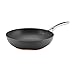 Anolon Nouvelle Copper Hard Anodized Nonstick Stir Fry Wok Pan, 12 Inch, Dark Gray