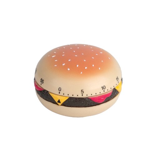 Kikkerland Hamburger Kitchen Timer