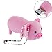 8GB USB Flash Drive Rubber Piggy Pig Shaped 8G Memory Stick USB 2.0 U Disk - Pink
