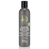 Design Essentials Natural Moisturizing & Super Detangling Sulfate-Free Conditioner with Natural Shea Butter and Coconut Milk-Almond & Avocado Collection, 8oz.