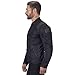 Nomad Motorcycle Jacket for Men, Ironborn Biker Jacket, Cruiser Sportsbike Enduro Mens Riding Jacket with Armor Protection (XX-Large, Black)