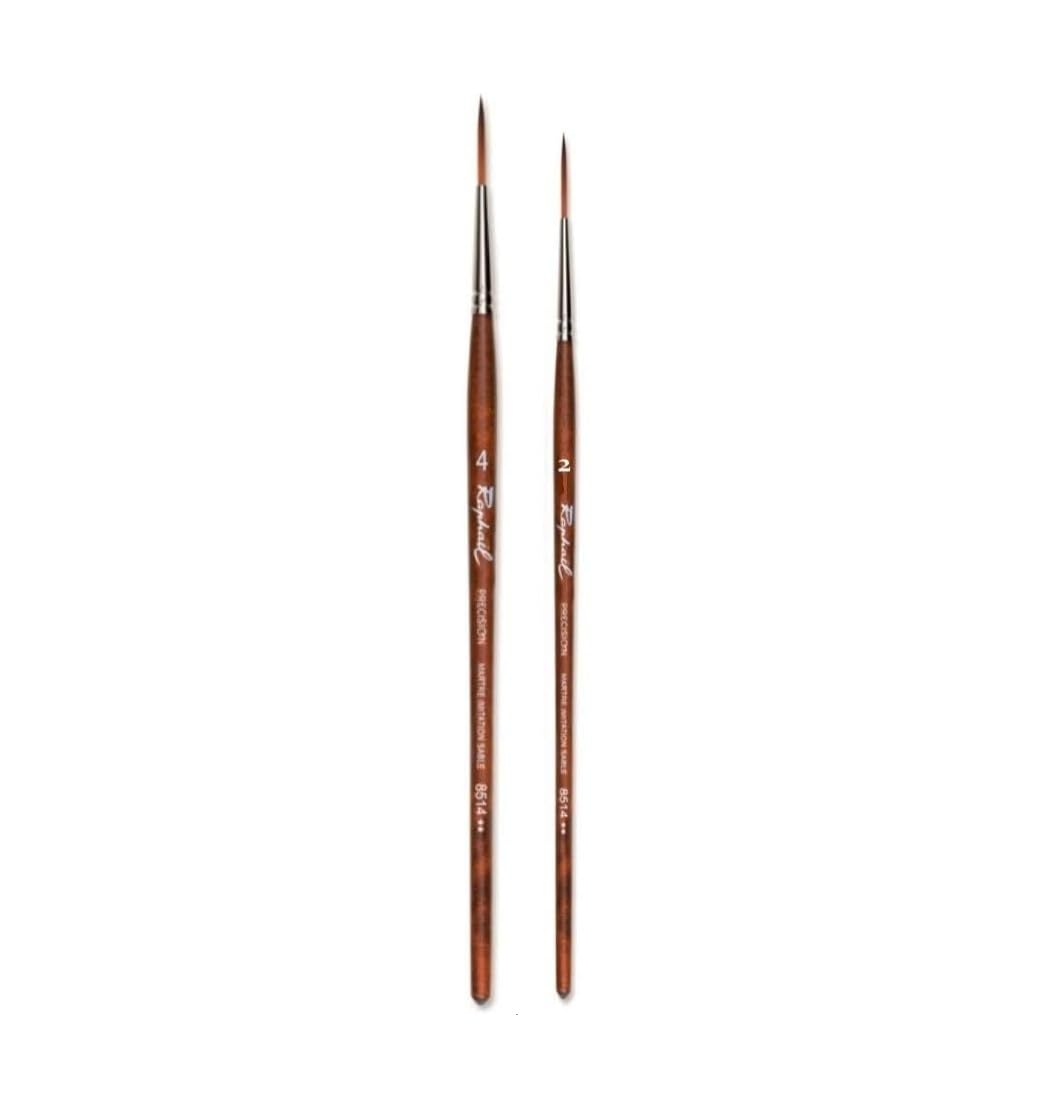 Paintbrush Raphael plotters 8514 Series Sand Imitation Sand, Set 2 pcs 2,4 (Raphael France)