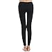 Yoga Pants, FEIVO Women's Power Flex Yoga Pants Tummy Control Workout Yoga Capris Pants Leggings,Mesh-black1,Large