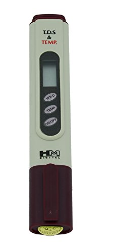 Lynxtech TDS-4TM TDS Meter,Water Quality Temperature Electrical Tester,with Digital Thermometer LCD display,0-9990 ppm Measurement Range , 1 ppm Resolution, +/- 2% Readout Accuracy