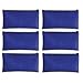 PM Company Securit Bank Deposit / Utility Zipper Coin Bag, 11 X 6 Inches, Blue (04620) 6-Pack