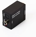 Cable Mountain Digital Optical ToSlink/Digital Coaxial to RCA Analogue  Phono Audio Converter
