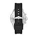 Fossil Hybrid Smartwatch - Q Crewmaster Black Silicone