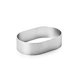 Aluminum Fondant Decoration Cooky Biscuit Cutter Cake Tool Sugar Craft Diy Mould Model Oval Shaped