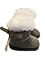 Brittany's My Grey Bow Boots Compatible with Glitter Girl Dolls and Wellie Wisher Dolls