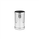 Kraftware Mylar Polished Chrome Deluxe Wine Chiller with Bands