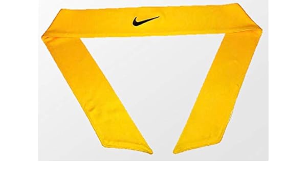 yellow nike sign