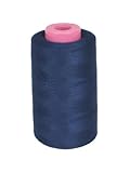 Navy blue Serger Thread Serger (overlock) 6,000 yards, 100% Spun Polyester