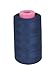 Navy blue Serger Thread Serger (overlock) 6,000 yards, 100% Spun Polyester