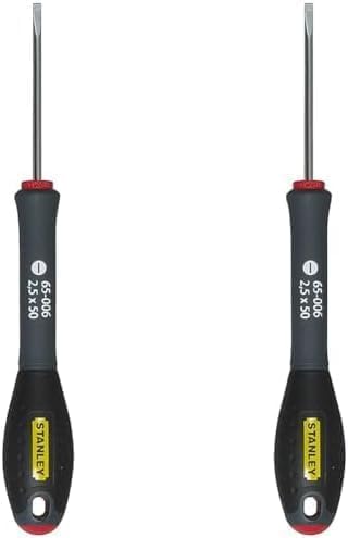 Stanley 0-65-006 Fat Max Screwdriver Parallel 2.5X50Mm-Black/Red (Pack of 2)