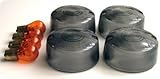 HARLEY MOTORCYCLE TURN SIGNAL SMOKE SMOKED LENS LENSES KIT 1986-2001 SPORTSTER DYNA MANY OTHERS HD'S