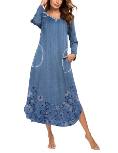 Ekouaer Long Nightgowns