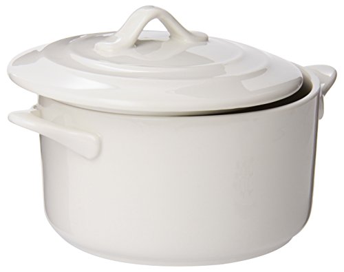 Click Here to See More Images Maxwell and Williams 20.5-Ounce Basics Oven Chef Round Casserole, Mini, White