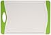Neoflam Poly Cutting Board with Microban Antimicrobial Protection, Green, 14.5x10 Inch by Neoflam