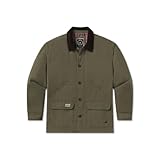 Station Canvas Jacket Olive Medium