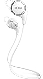 Wireless Bluetooth Headphones Noise Cancelling Headphones with Microphone for Sports Sweatproof, Mini Lightweight,Best in-Ear Stereo Wireless Bluetooth Earbuds Headset Earphones(White)
