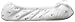 ISOTONER Women's Embroidered Terry Ballerina Slipper, White, Large