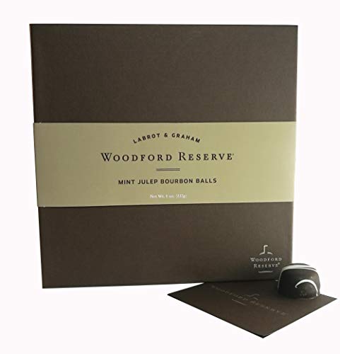 Woodford Reserve Premium Mint Julep Bourbon Ball Gift Box, 16 Candies per box, delicious and perfect for holiday gifts