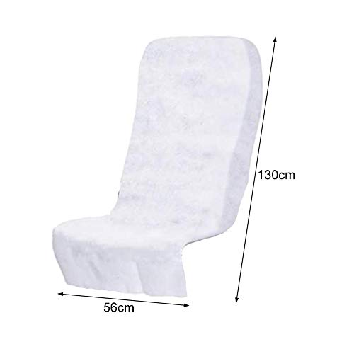 Seat Covers For Airplane, 2 Pcs Non-Woven Fabric Disposable Airplane Seat Covers, Universal Chair Covers For Theater… - Afbeelding 3