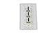 RiteAV - 3 Port HDMI 2.0 Decorative Wall Plate (White)